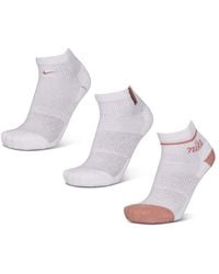 Nike - Everyday Cushioned Ankle 3 Pack Calcetines - Lyst