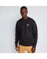 Nike - Club Crew Neck Top Sweatshirts - Lyst