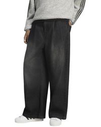 adidas - Jeans Mid-Rise Wide Leg Pants - Lyst
