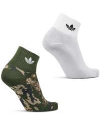 adidas - Crew 2 Pack e Chaussettes - Lyst