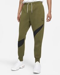 Nike Sportswear Swoosh Tech Fleece Pants - Green