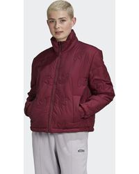 adidas Originals Crop Puffer Jacket in 