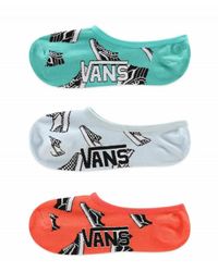 Vans Classics No Show Socks (3 Pairs) - Multicolor