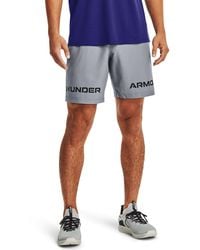 Under Armour Woven Graphic Wordmark Shorts - Blue