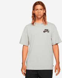 Nike Sb Cat Scratch 15 Men's T-shirt in White for Men | Lyst