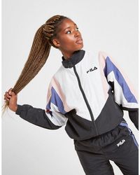 Fila Synthetic Jacket in Pink | Lyst