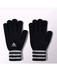 adidas Originals Adidas Essentials 3 Stripes Gloves - Black