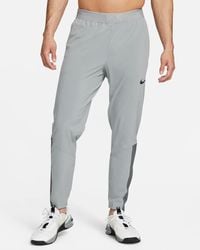 Nike Synthetic Pro Dri-fit Vent Max Track Pants in Black/Black/White ...