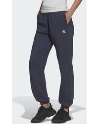adidas Originals Cotton Adicolor Essentials Slim Joggers Pants in Brown | Lyst