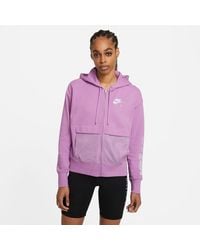 Womens Purple Nike Hoodie for Women - Up to 69% off | Lyst UK