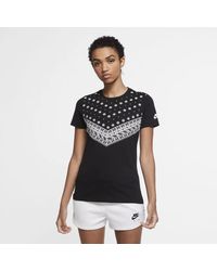 Nike Sportswear Bandana Print T-shirt - Multicolor