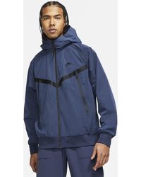 Nike Sportswear Premium Essentials Unlined Hooded Windrunner Jacket - Blue