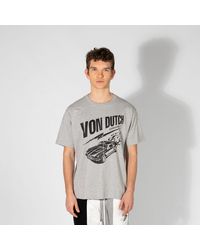 Von Dutch Originals Lorin Ss Lifestyle T-shirt - Grey