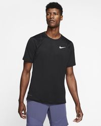 Nike Pro Combat Dri-fit T-shirts in Yellow for Men | Lyst