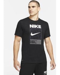 Nike Dry "range Rat" Men's Golf T-shirt in White for Men | Lyst