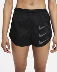 Nike Tempo Luxe Run Division 2-in-1 Running Shorts - Black