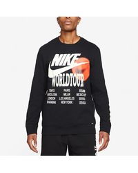 Nike Sportswear Ls Lifestyle T-shirt - Black