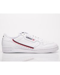 adidas Continental 80 Cream in White for Men | Lyst