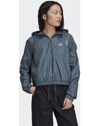 adidas Originals Ryv Taping Cropped Jacket | Lyst