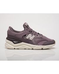 New Balance X-90 Shoes in Brown 