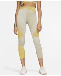 Nike Sculpt Lux Training Tights in Blue 