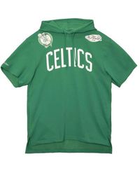 Mitchell & Ness Nba Boston Celtics Ss Hoodie - Green
