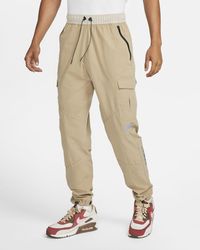 Nike Cotton X Patta Cargo Pants In Mars Stone/black in Red for Men - Lyst