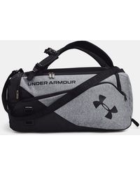 Under Armour Contain Duo Md Duffle Backpack - Black