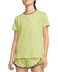 Nike Air Short-sleeve Running Top - Green