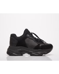 bronx black sneakers