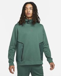 Nike Dri-fit Air Statement Fleece Pullover Hoodie - Green