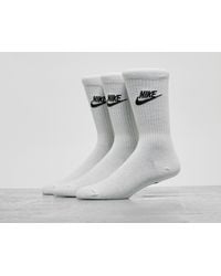 Nike - Sportswear Everyday Essential Crew Socks (3 Pack) - Lyst