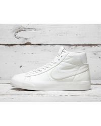 Nike Blazer Mid Premium Suede Sneakers in White | Lyst Nike | Blazer Studio Mid | Lyst