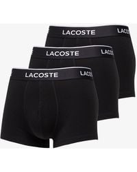 Lacoste - 3-pack Casual Cotton Stretch Boxers - Lyst