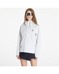 Nike - Jacke acg "cascade rain" storm-fit water-resistant lightweight jacket summit white/ black xs - Lyst