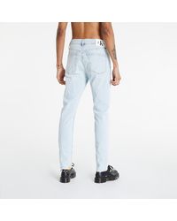 Calvin Klein Jeans Slim Taper Jeans Denim Light - Blau