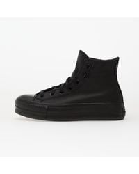 Converse - Sneakers Chuck Taylor All Star Lift Platform Leather Hi/ Eur - Lyst
