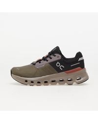 On Shoes - W Cloudrunner 2 Waterproof Olive/ Mahogany - Lyst