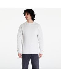 Carhartt - Pullover chase sweater ash heather/ gold xs - Lyst