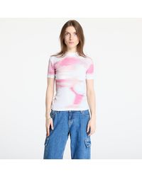 Calvin Klein - T-Shirt Jeans Rib Tee - Lyst