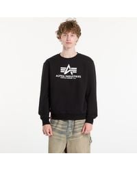 Alpha Industries - Sweatshirt Basic Hoody Small Logo Ii - Lyst