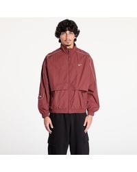 Nike - Giacca Sportswear Solo Swoosh Woven Track Jacket Dark Pony - Lyst