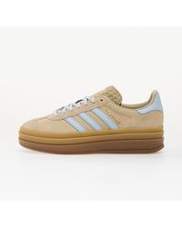 adidas Originals - Sneakers Adidas Gazelle Bold Stone Khaki/ Crystal Sky/ Met. Eur - Lyst