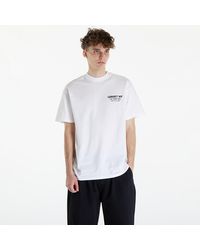 Carhartt - T-shirt short sleeve less troubles t-shirt unisex white/ black xs - Lyst