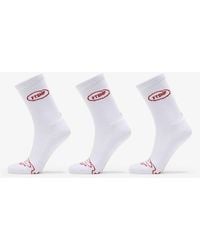 FTSHP - Socken Footshop Basic Crew Socks 3-Pack - Lyst