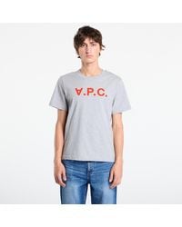 A.P.C. - T-Shirt Standard Grand Vpc Gots T-Shirt - Lyst