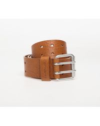 Carhartt - Gürtel Double Script Belt Cognac - Lyst