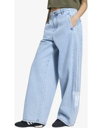 adidas - Adibreak Jeans, Weites Bein, Mittelhoher Bund - Lyst