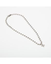 Off-White c/o Virgil Abloh - Halskette Arrow Ballchain Necklace - Lyst