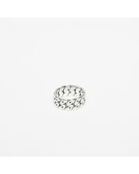Twojeys - Anneau cuban monogram ring 56 mm - Lyst